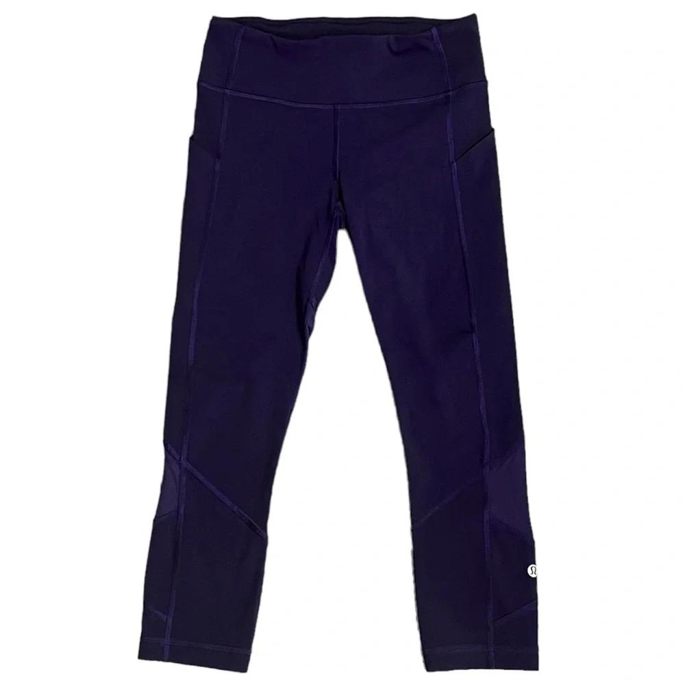 Lululemon Pace Rival Crop Leggings Size 4